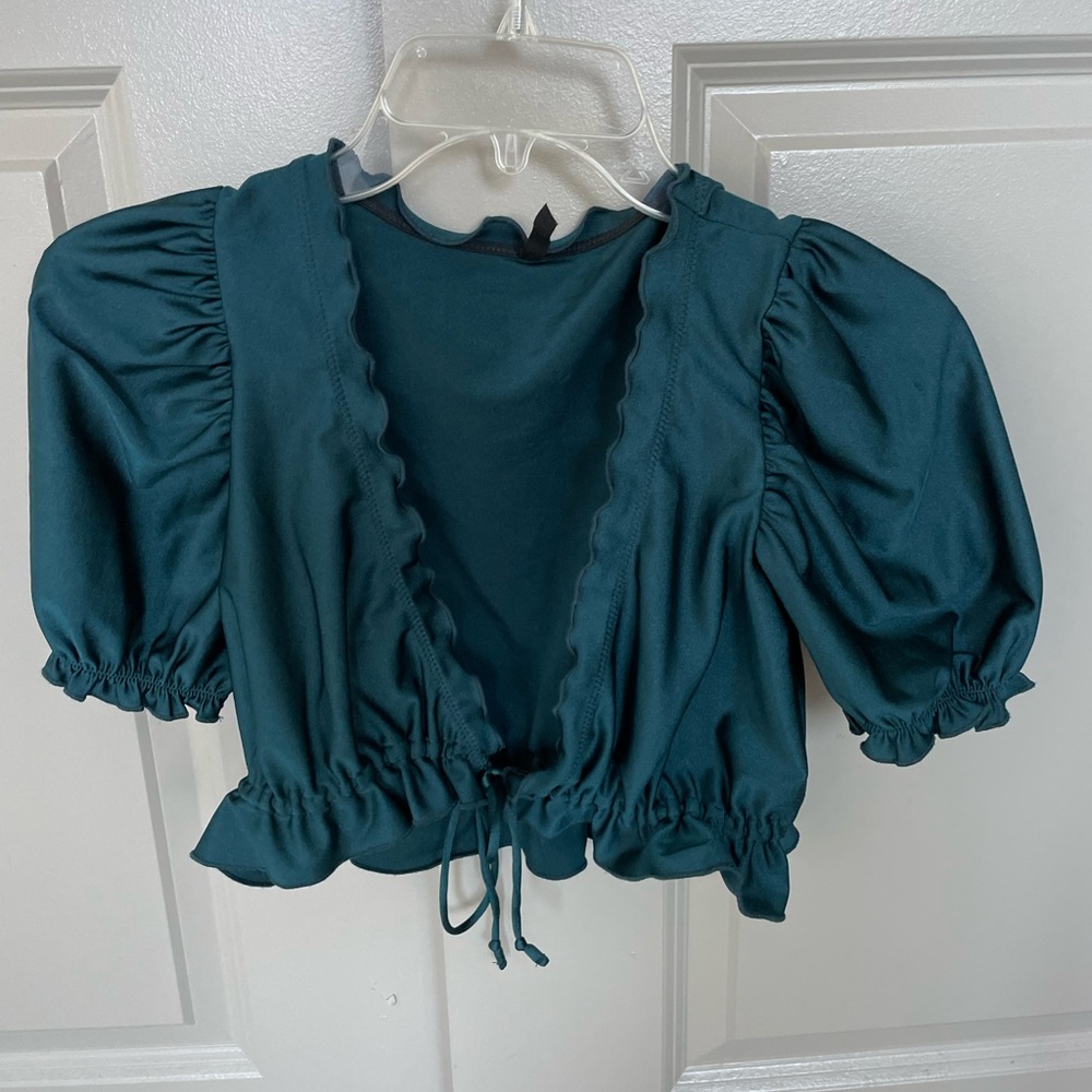 Urban Outfitters Out From Under Ruffled Crop Top